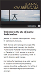 Mobile Screenshot of jeannekrabbendam.com