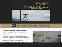 Tablet Screenshot of jeannekrabbendam.com
